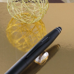 Stylo Bille et Stylet Cross® Tech2 Noir Satin