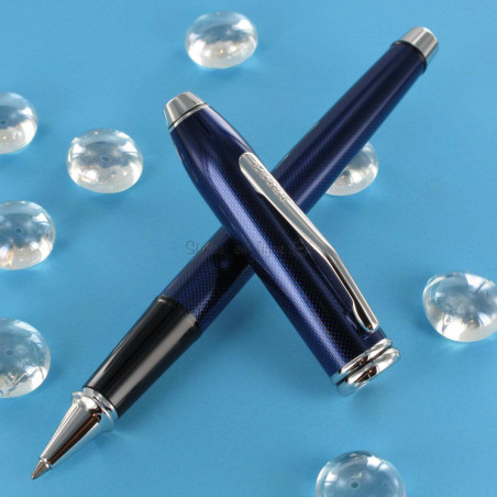 Stylo Roller Cross Townsend Quartz Bleu (Convertible en Bille)