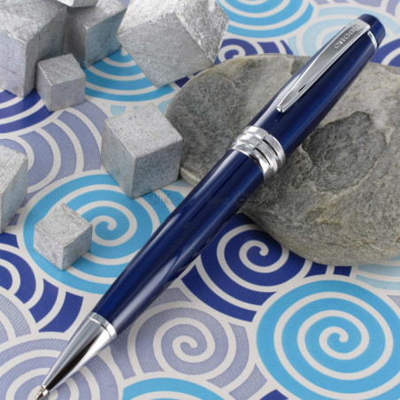 Stylo Bille Cross® Bailey Bleu Laqué