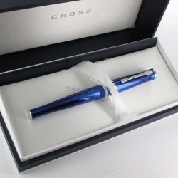 Stylo Plume Cross® Sauvage Bleu Azurite