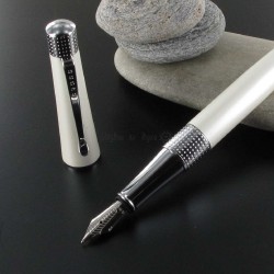 Stylo Plume Cross® "Beverly" Ivoire Nacré (Plume moyenne)