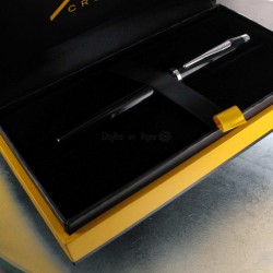 Stylo Plume Cross® Century II Précieux Laque Noire & Rhodium