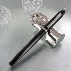 Stylo Plume Cross® Century II Précieux Laque Noire & Rhodium