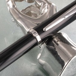 Stylo Plume Cross® Century II Précieux Laque Noire & Rhodium