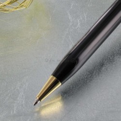 Stylo Bille Cross® Century II Précieux Laque Noir & Or 23 carats