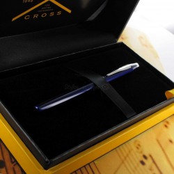 Stylo Roller Cross® Century II Précieux Laque Bleue & Rhodium