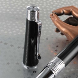 Stylo Plume Cross® "Beverly" Noir (Plume moyenne)