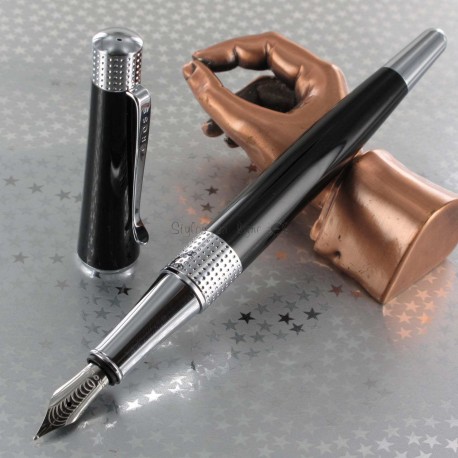 Stylo Plume Cross® "Beverly" Noir (Plume moyenne)