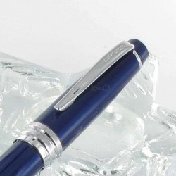 Stylo Roller Cross® "Bailey" Bleu Laqué (convertible en bille)