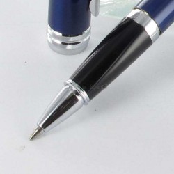 Stylo Roller Cross® "Bailey" Bleu Laqué (convertible en bille)