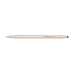 Stylo Bille Cross Classic Century Précieux Double Or Rose 14 Carats