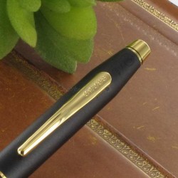 Stylo Roller Cross® Classic Century Noir Mat et Or
