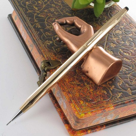 Stylo Bille Cross Classic Century Précieux Double Or Rose 14 Carats