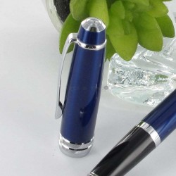 Stylo Plume Cross® "Bailey" Bleu Laqué (Plume moyenne)