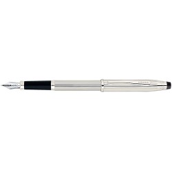 Stylo Plume Fine Cross® Century II Précieux Argent Massif