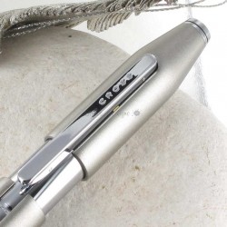 Stylo Roller Cross® X SERIES Satin Chromé