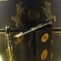 Stylo Plume Cross® "Année du Chien" Laqué Noir & Or