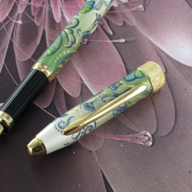 Stylo Plume Cross® Botanica Vert "Lis"