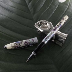 Stylo Roller Cross® Botanica Vert "Orchidée"