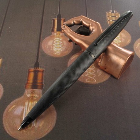 Stylo Bille Cross ATX Noir Mat Guilloché