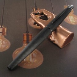 Stylo Roller Cross® ATX Noir Mat Guilloché
