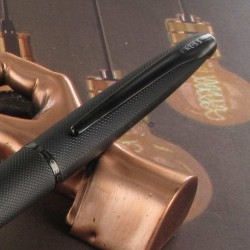 Stylo Roller Cross® ATX Noir Mat Guilloché