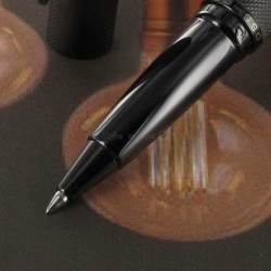 Stylo Roller Cross® ATX Noir Mat Guilloché