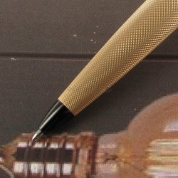 Stylo Bille Cross® ATX Ton Or Rose Guilloché