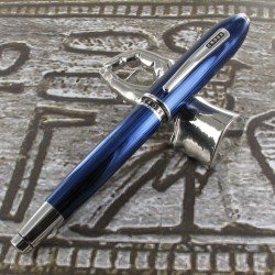 Stylo Plume Cross® "Peerless 125" Bleu Translucide