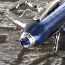 Stylo Roller Cross® "Peerless 125" Bleu Translucide