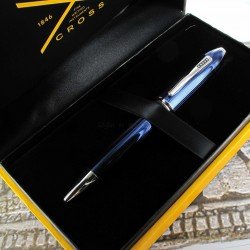 Stylo Bille Cross® "Peerless 125" Bleu Translucide