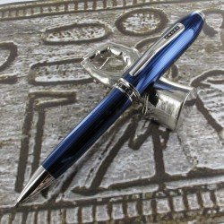 Stylo Bille Cross® "Peerless 125" Bleu Translucide