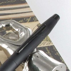 Stylo Roller Cross® Classic Century Noir Mat Guilloché