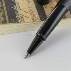 Stylo Roller Cross® Classic Century Noir Mat Guilloché