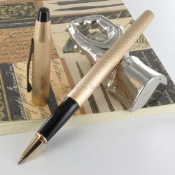 Stylo Roller Cross® Classic Century Ton Or Rose Guilloché