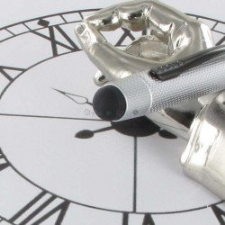 Stylo Multifonctions Cross® "Tech3+" Chromé Satiné Guilloché