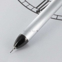 Stylo Multifonctions Cross® "Tech3+" Chromé Satiné Guilloché