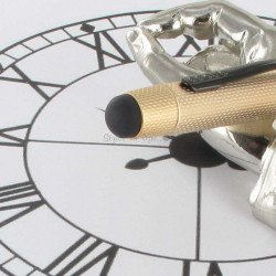 Stylo Multifonctions Cross® "Tech3+" Ton Or Rose Guilloché