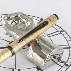 Stylo Multifonctions Cross® "Tech3+" Ton Or Rose Guilloché