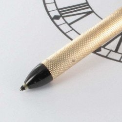 Stylo Multifonctions Cross® "Tech3+" Ton Or Rose Guilloché