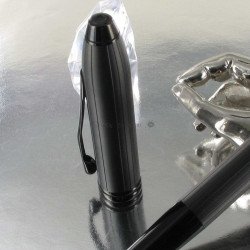 Stylo Plume Moyenne Cross® Townsend Noir Mat / PVD