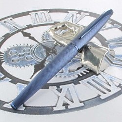 Stylo Roller Cross® ATX Bleu Mat Guilloché