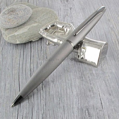 Stylo Bille Cross ATX Titane Sablé