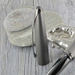 Stylo Roller Cross® ATX Titane Sablé Guilloché