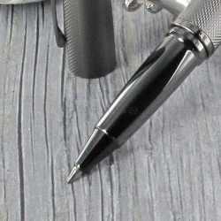 Stylo Roller Cross® ATX Titane Sablé Guilloché