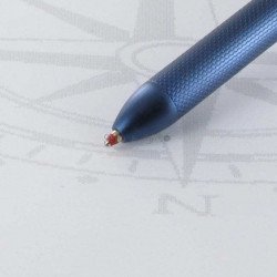 Stylo Multifonctions Cross® "Tech3+" Pointe de Diamant Bleu