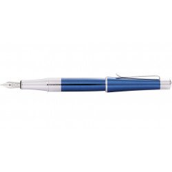 Stylo Plume Cross® "Beverly" Bleu Cobalt (Plume moyenne)