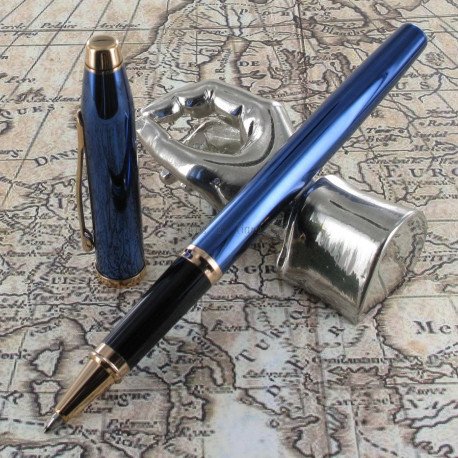 Stylo Roller Cross® Century II Bleu Cobalt Translucide