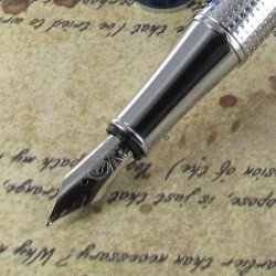 Stylo Plume Cross® "Beverly" Bleu Cobalt (Plume moyenne)