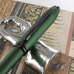 Stylo Roller Cross Townsend Vert Mat PVD Pointe de Diamant